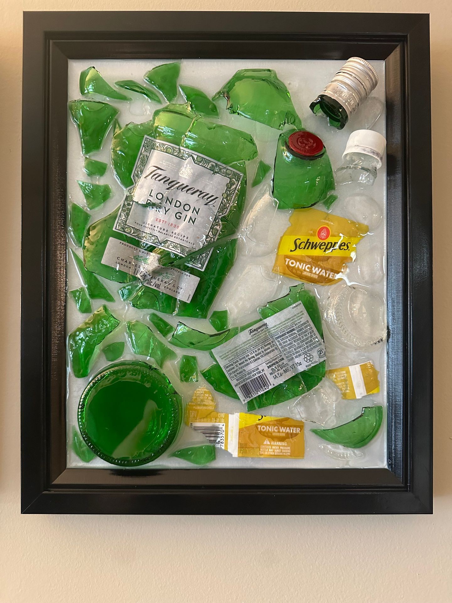 Tonic water custom bar tray