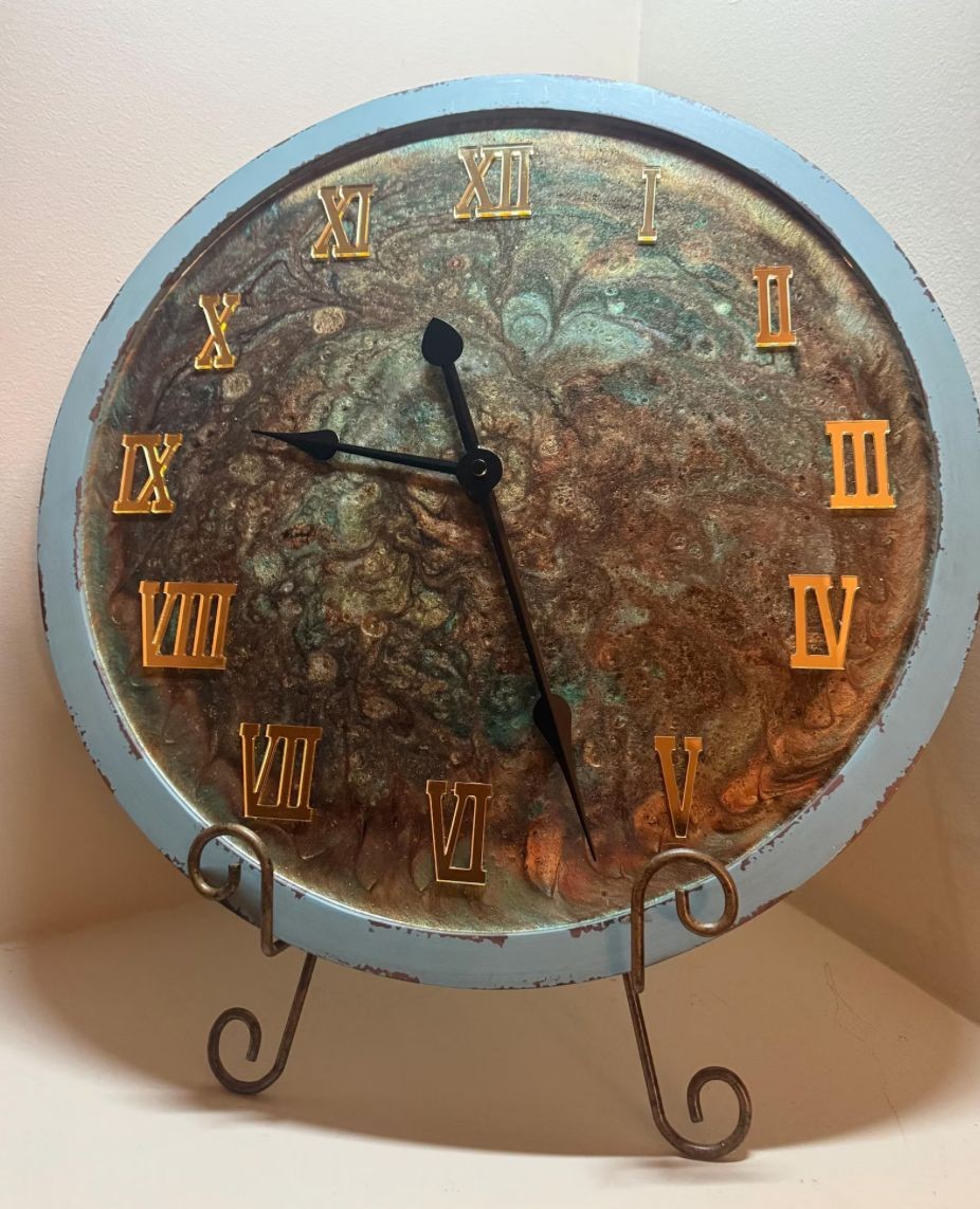 Artful Creation Clock